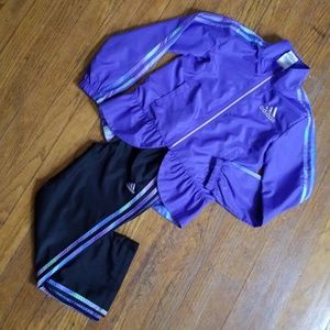 Adidas jogging/track suit